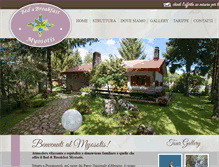 Tablet Screenshot of myosotis-abruzzo.it